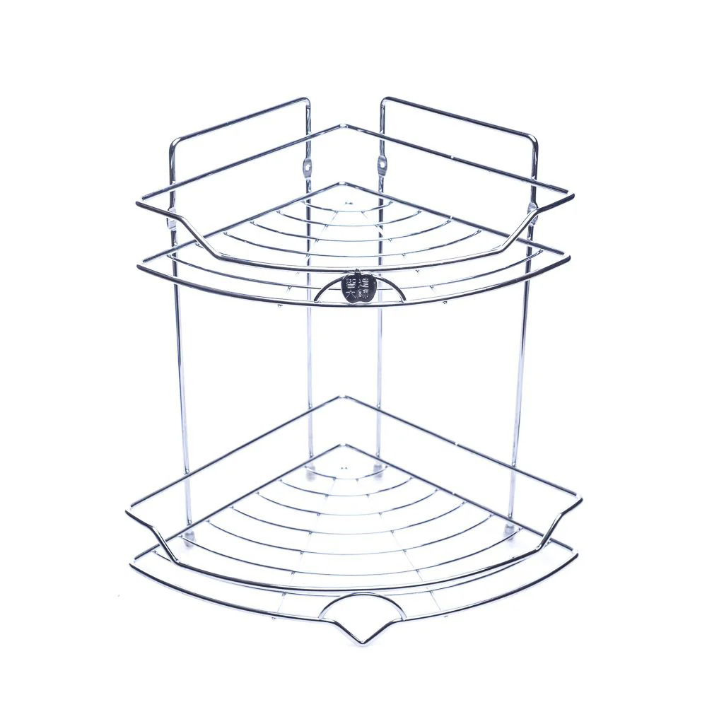 (MR.DIY) 2-Layers Stainless Steel Storage Rack for Bathroom - Image 4
