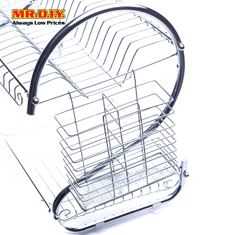 (MR.DIY) 2 Tier Dish Drainer (39x65x25cm) - Image 3