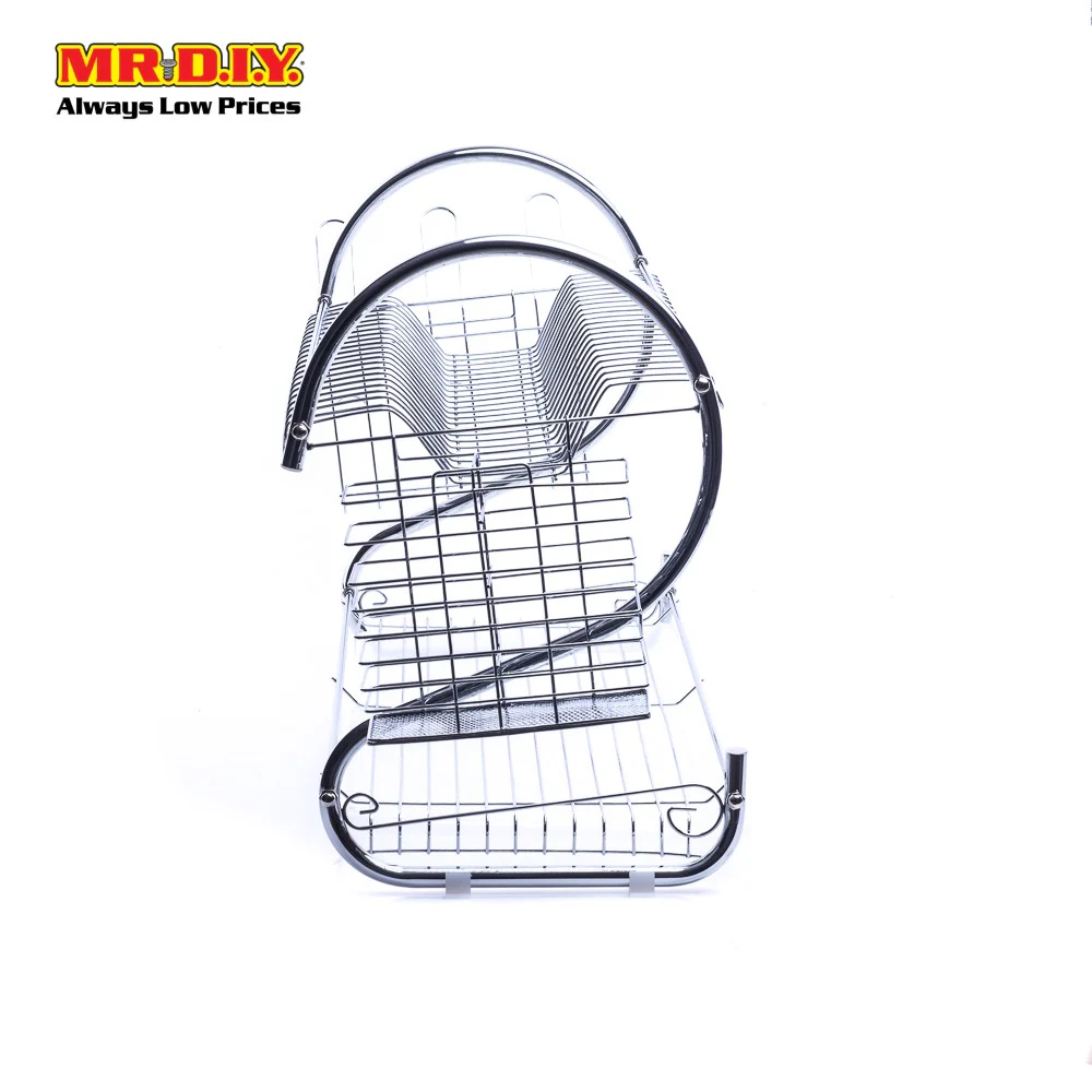(MR.DIY) 2 Tier Dish Drainer (39x65x25cm) - Image 4