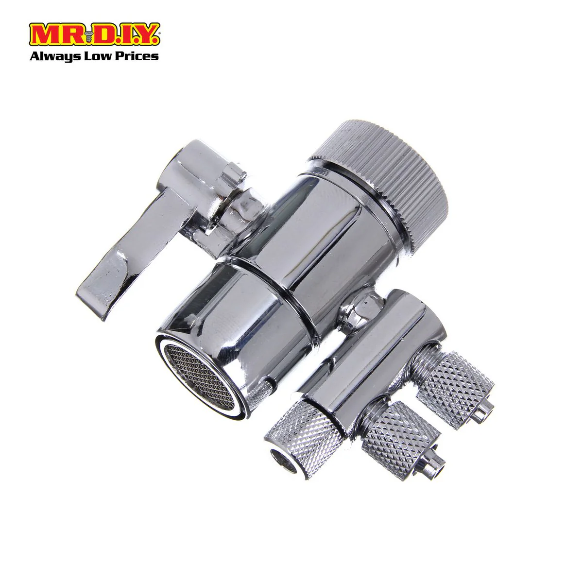(MR.DIY) 2-Way Adapter Faucet Double Switches Diverter Valve Water Filter 49816 - Image 2