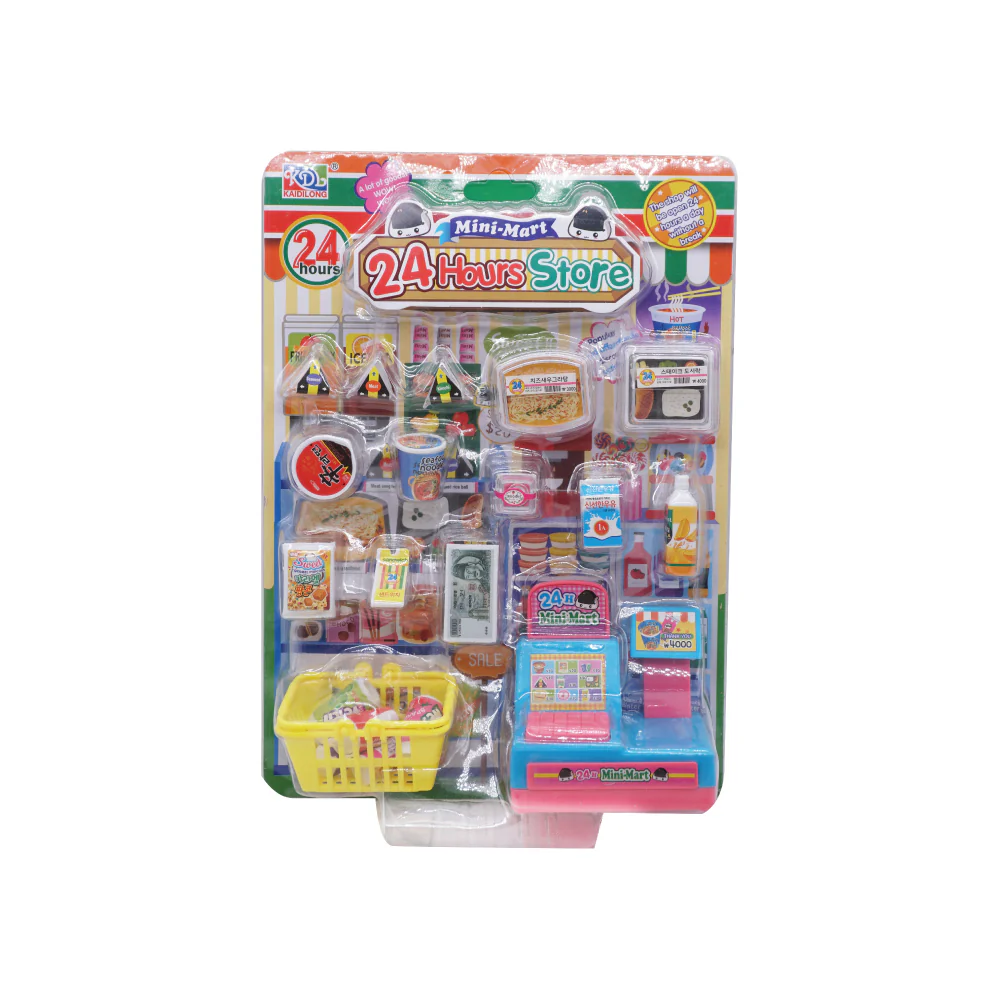 (MR.DIY) KAIDILONG 24 Hours Convenient Mini Mart Store Role Play Set - Image 5