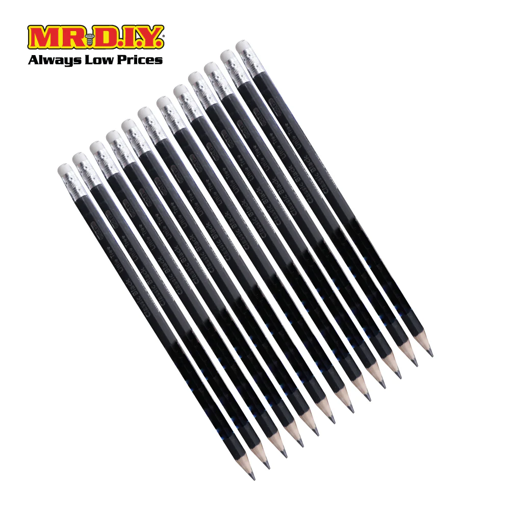 (MR.DIY) LITTLE TREE 2B Graphite Pencil Set [2.5mm] (12pcs) - Image 4