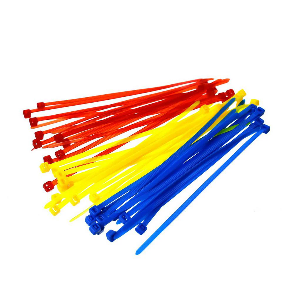 (MR.DIY) 3 Coloured Cabled Ties (50 pcs) - Image 2