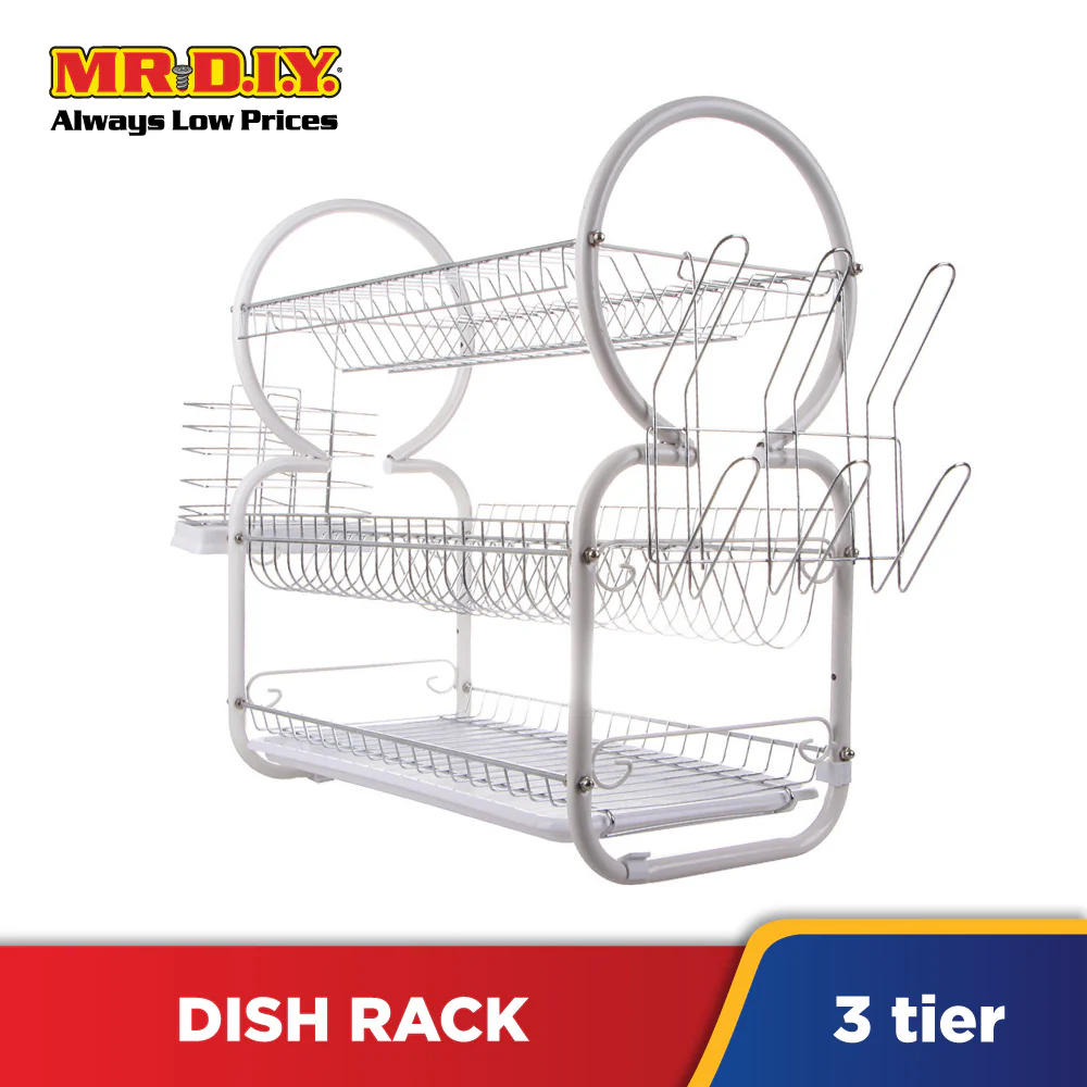 (MR.DIY) 3 Layer Tier Design Dish Drainer Rack - Image 2