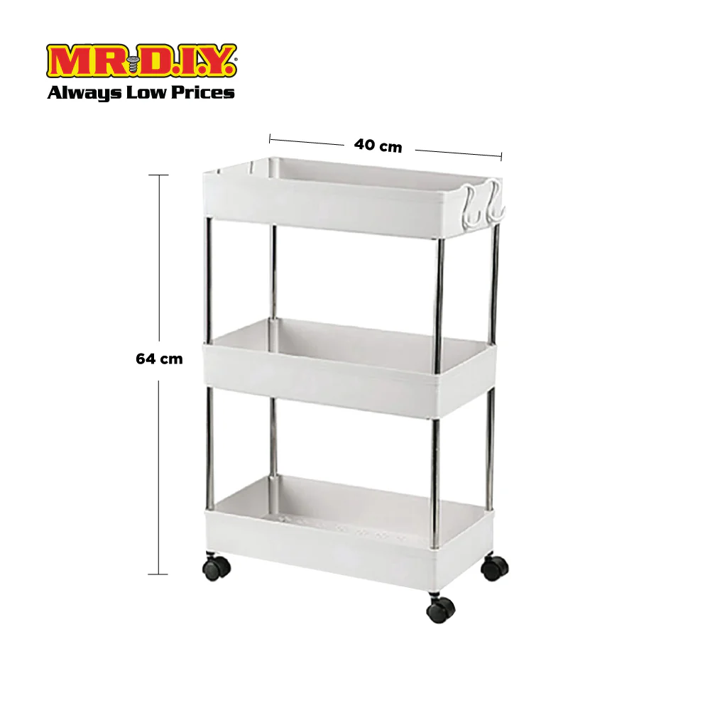 (MR.DIY) 3 Tier Storage Rack (40cm x22cm x 64cm) - Image 2