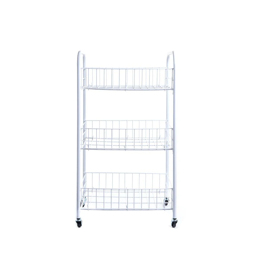 (MR.DIY) 3 Tier Wire Storage Cart - Image 4
