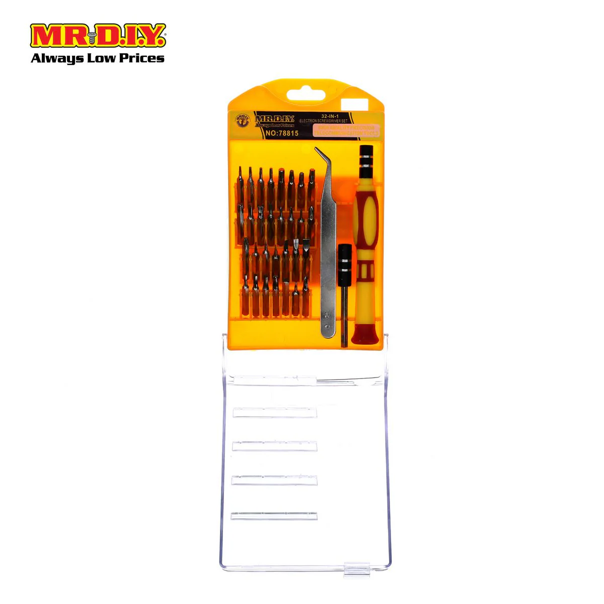 (MR.DIY) 32 In 1 Magnetic Electron Screwdriver Tool Set - Image 2