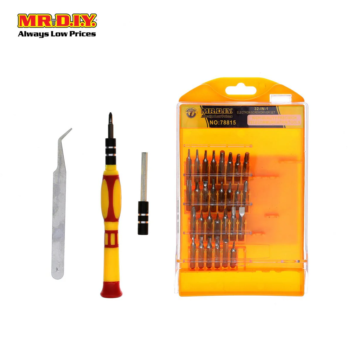 (MR.DIY) 32 In 1 Magnetic Electron Screwdriver Tool Set - Image 4