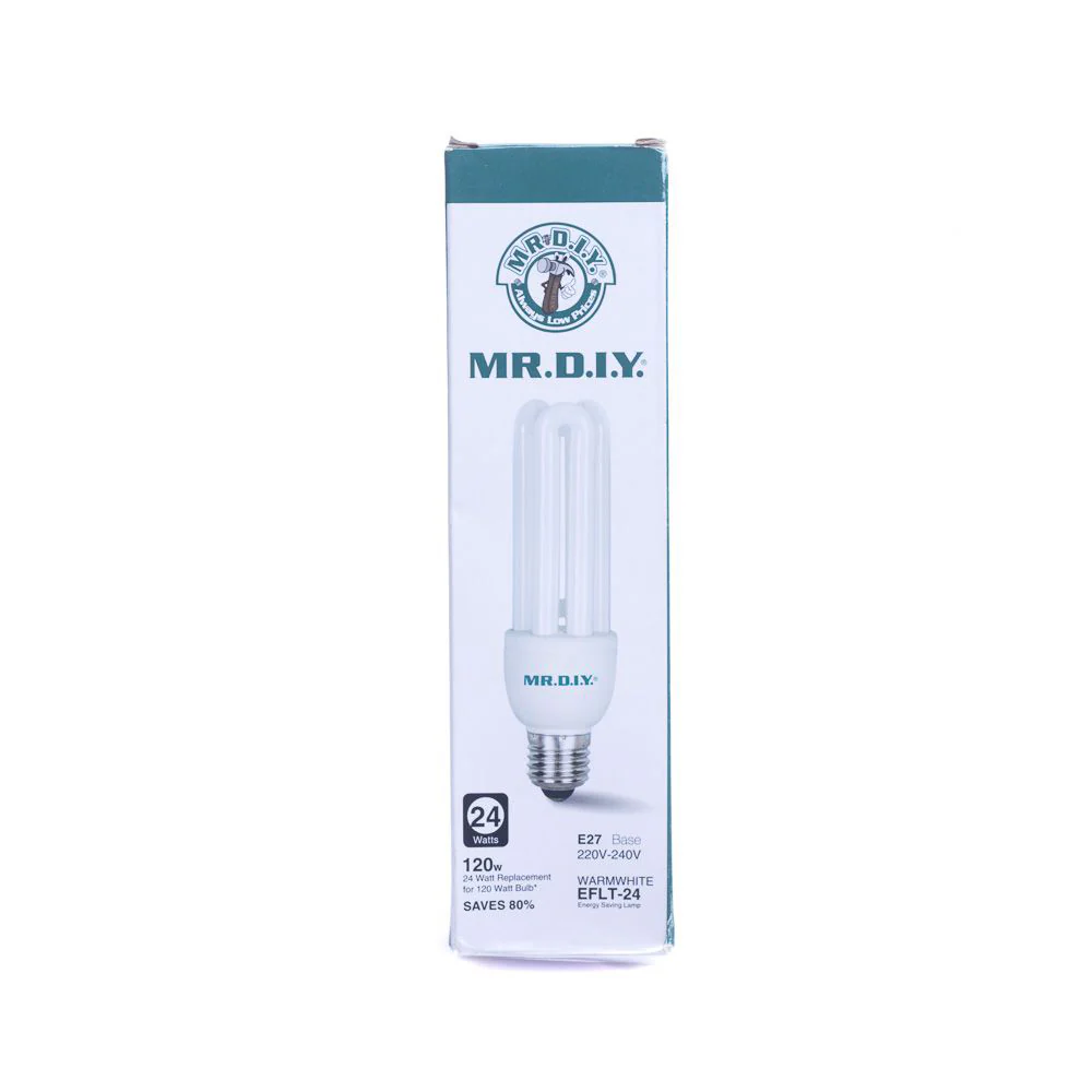 [BEST SELLER] (MR.DIY) 3U Shape LED Bulb Warm White E27 (24W) - Image 4