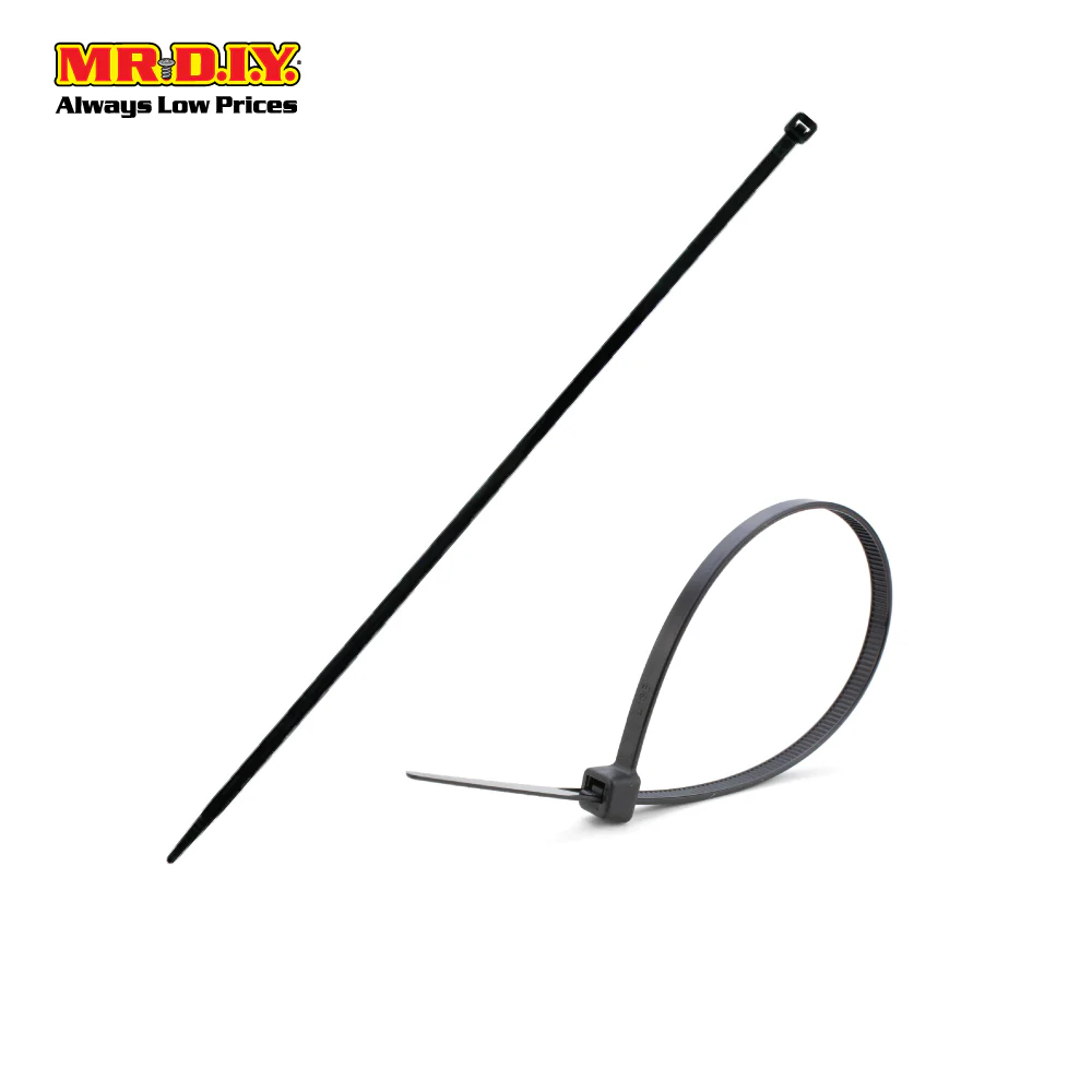 (MR.DIY) Black Cable Ties (3mm x 10cm) 1000pcs - Image 4
