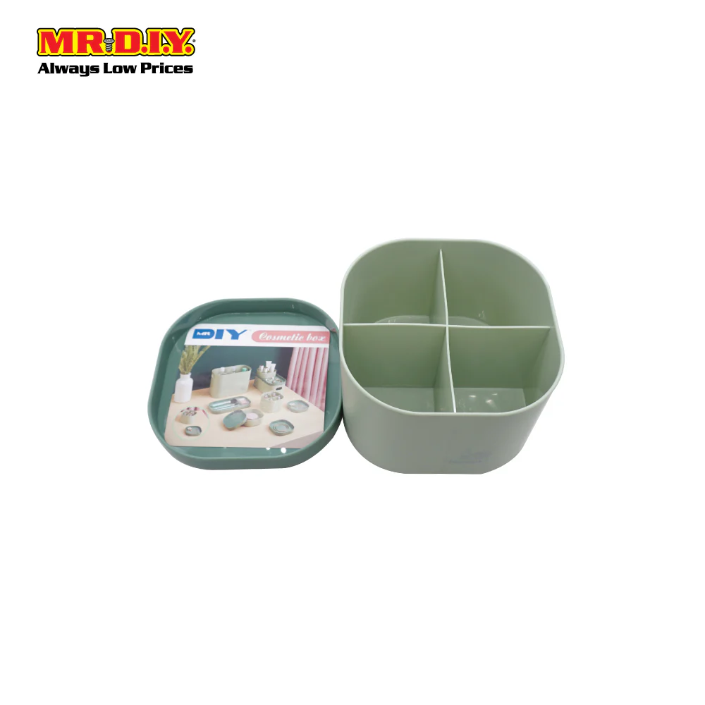 (MR.DIY) 4 Compartment Multipurpose Cosmetic Storage Box X623 - Image 3
