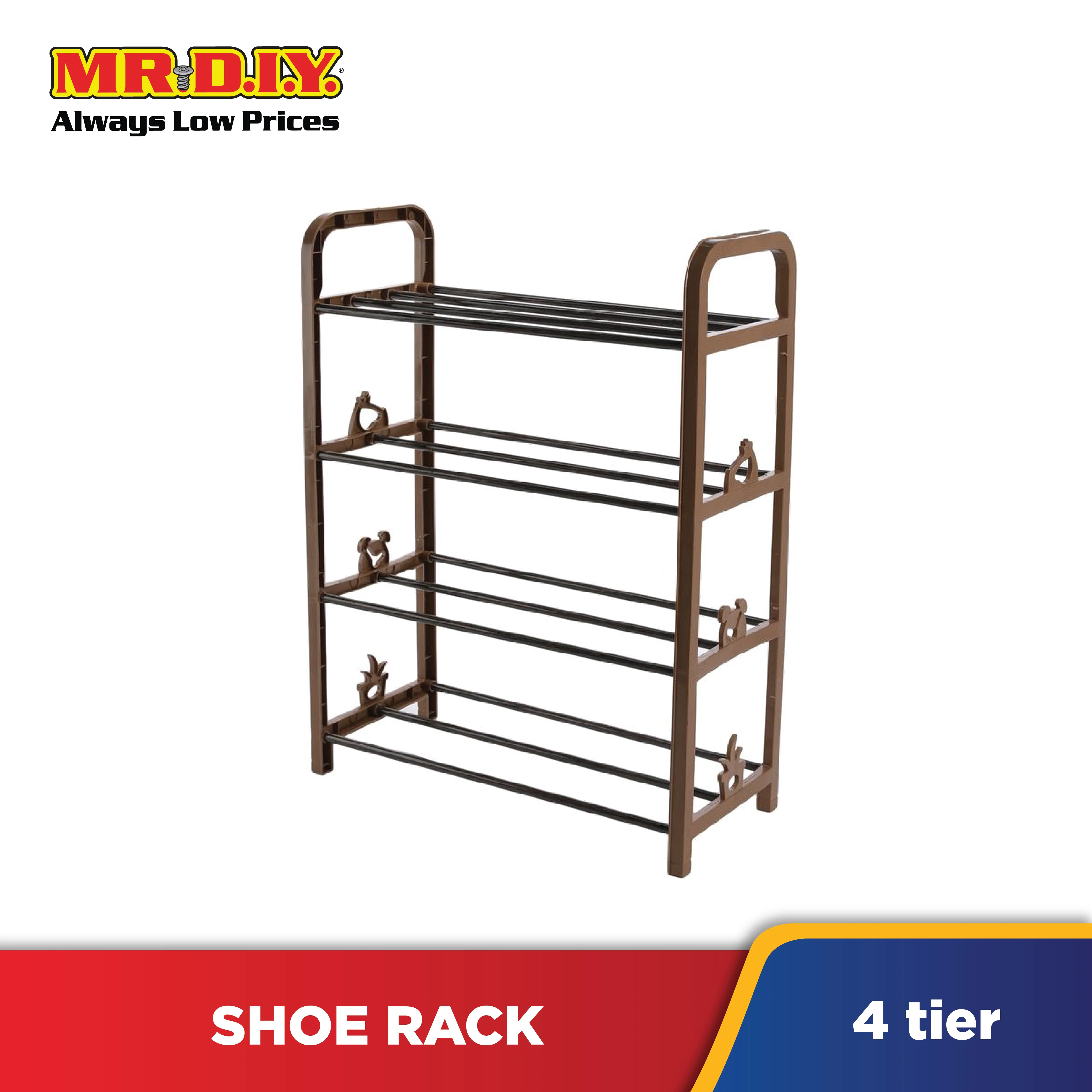 (MR.DIY) 4-Tier Organizer Shoe Rack (41cm x 56cm) - Image 2