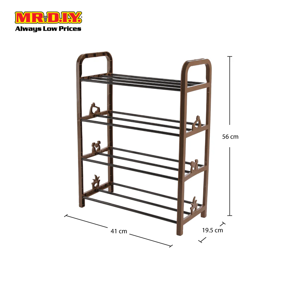 (MR.DIY) 4-Tier Organizer Shoe Rack (41cm x 56cm) - Image 3