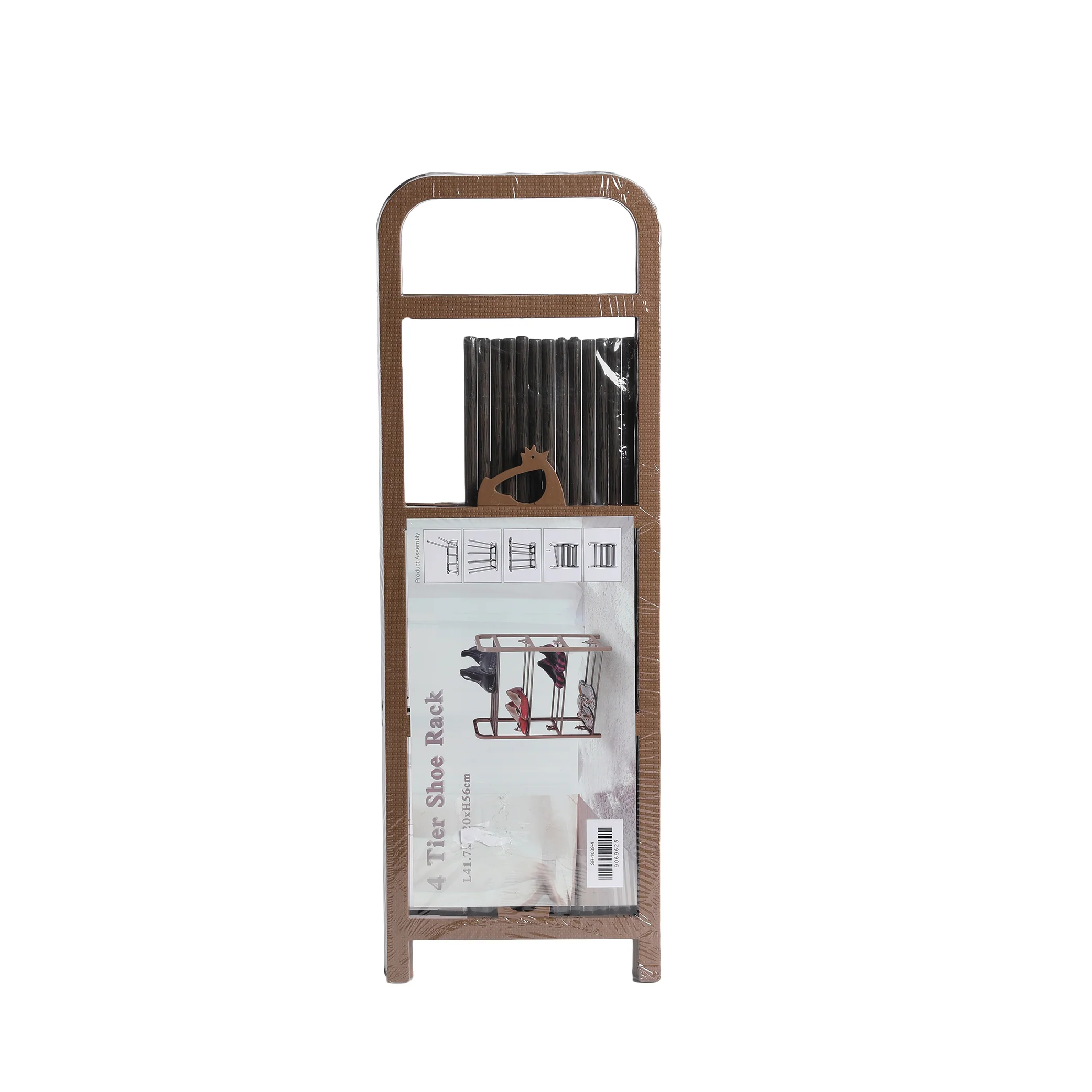 (MR.DIY) 4-Tier Organizer Shoe Rack (41cm x 56cm) - Image 5