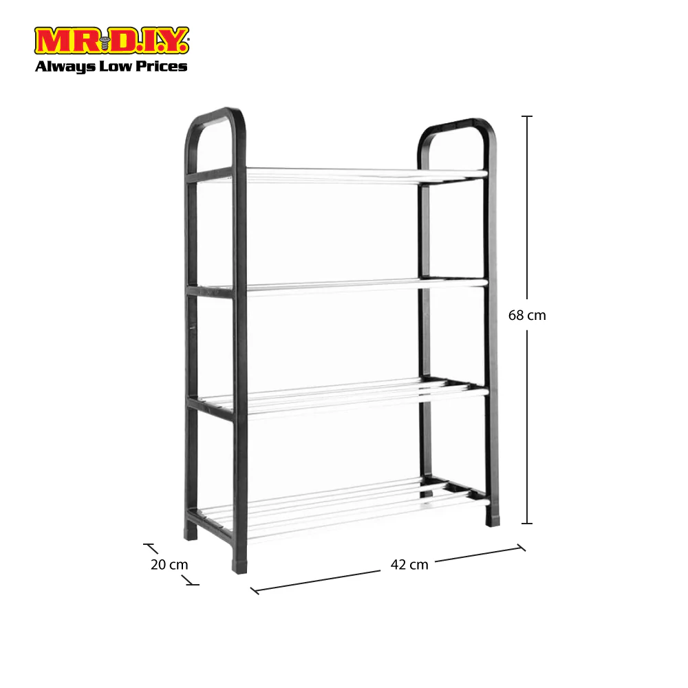 (MR.DIY) 4-Tier Shoe Rack (42cm x 68cm) - Image 4