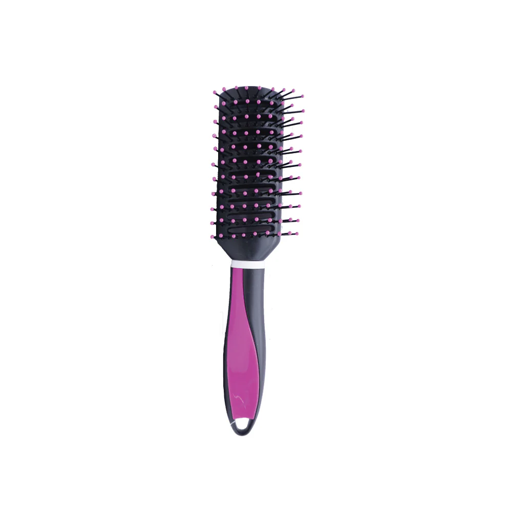(MR.DIY) 9-Row Bristle Vented Hair Brush 9552-90R - Image 2