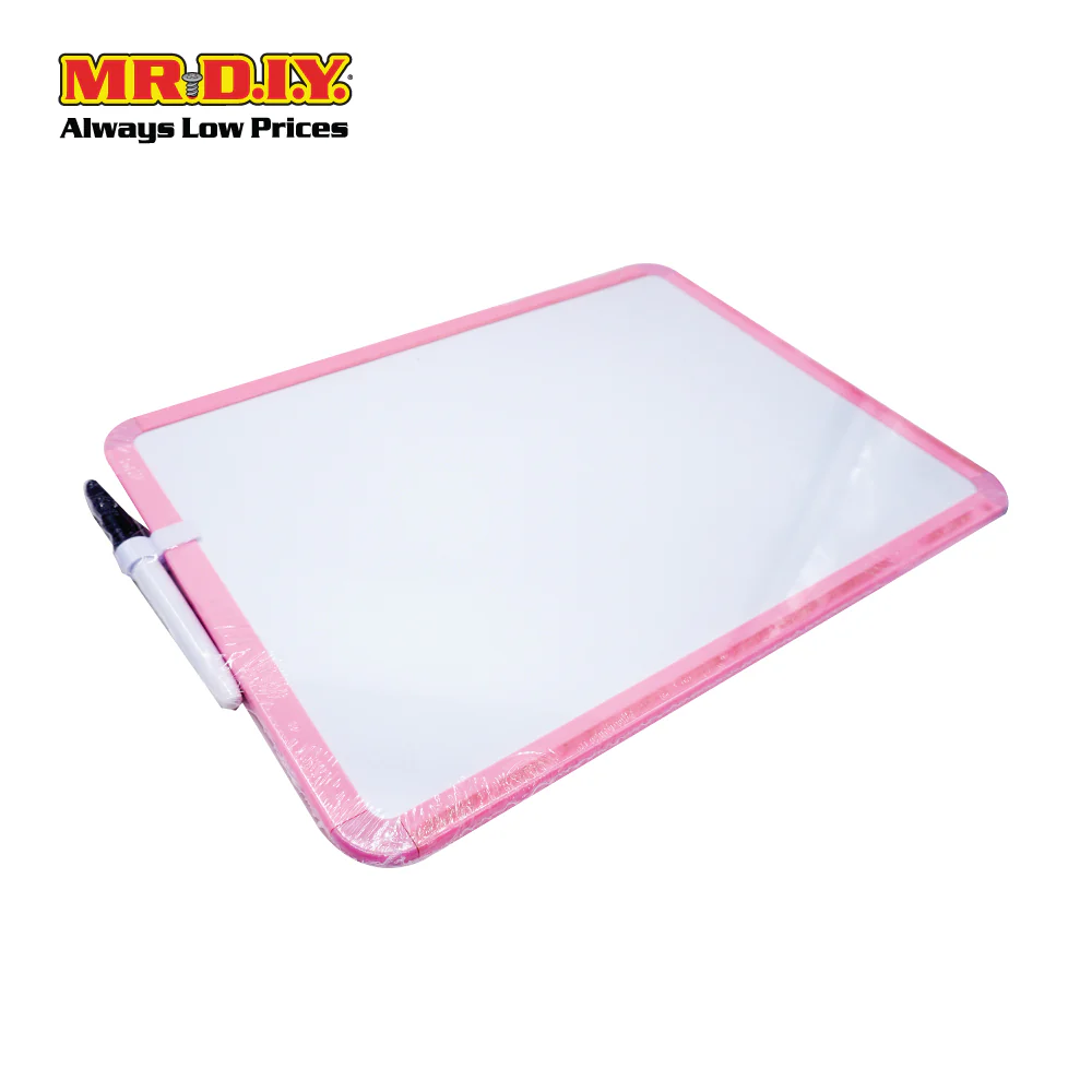 (MR.DIY) A4 Rectangular Whiteboard Educational Writing Set (33.15x41.5cm) - Image 3