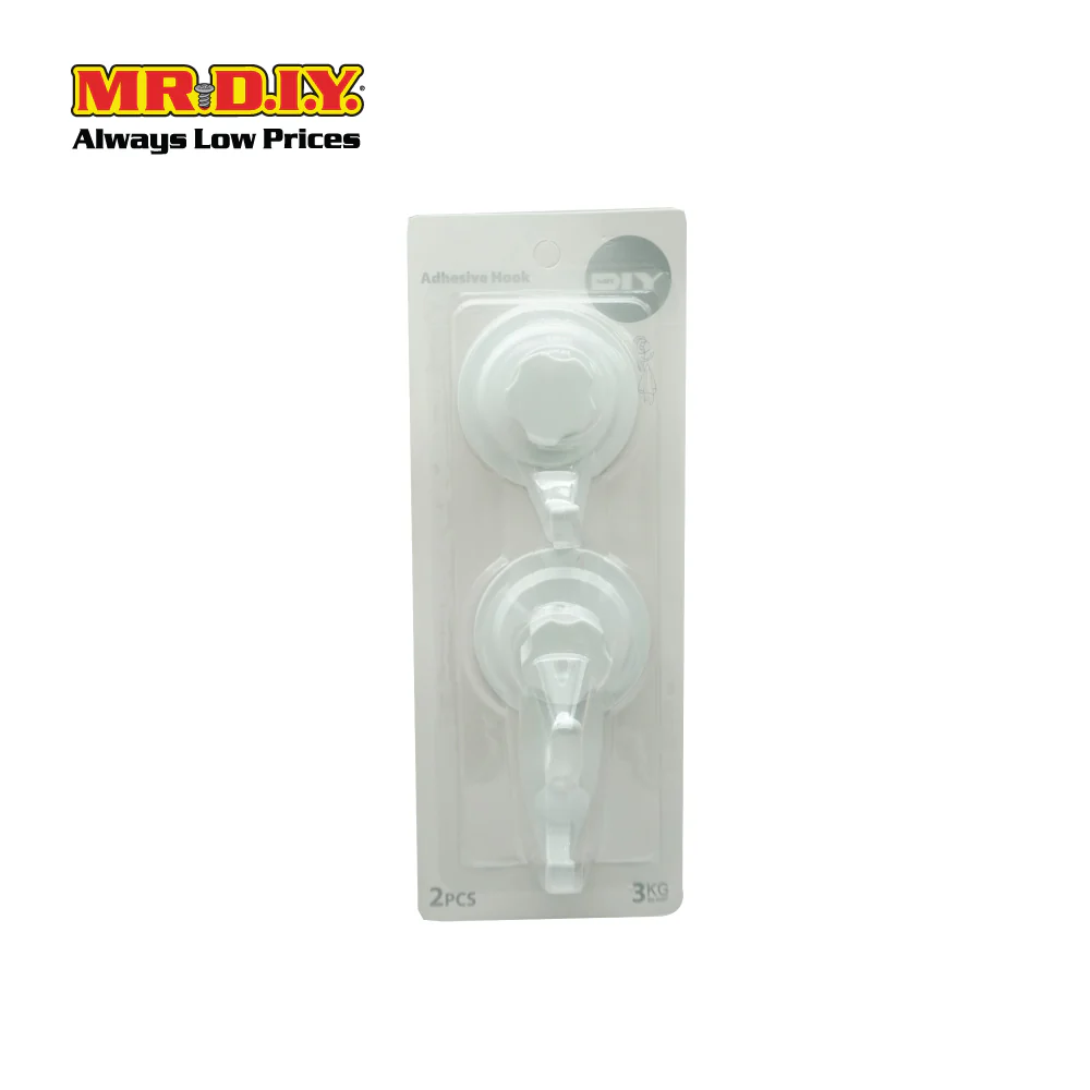 (MR.DIY) Adhesive Hook (2 pcs) - Image 2