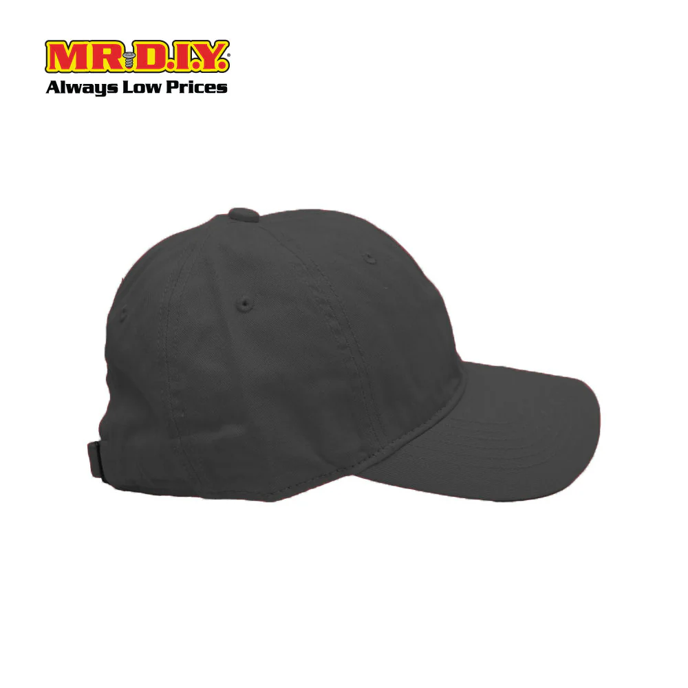 (MR.DIY) Adjustable Cotton Snapback Cap - BLACK - Color Series - Image 2