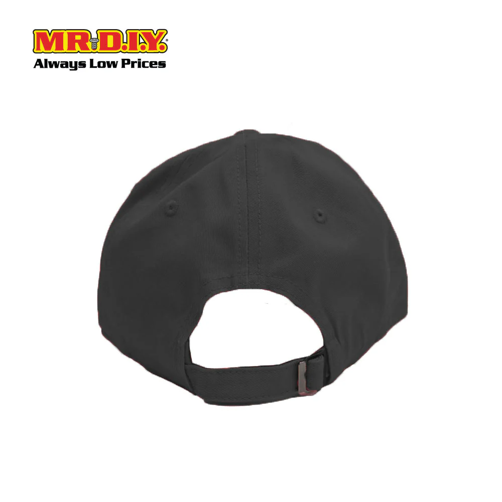 (MR.DIY) Adjustable Cotton Snapback Cap - BLACK - Color Series - Image 4