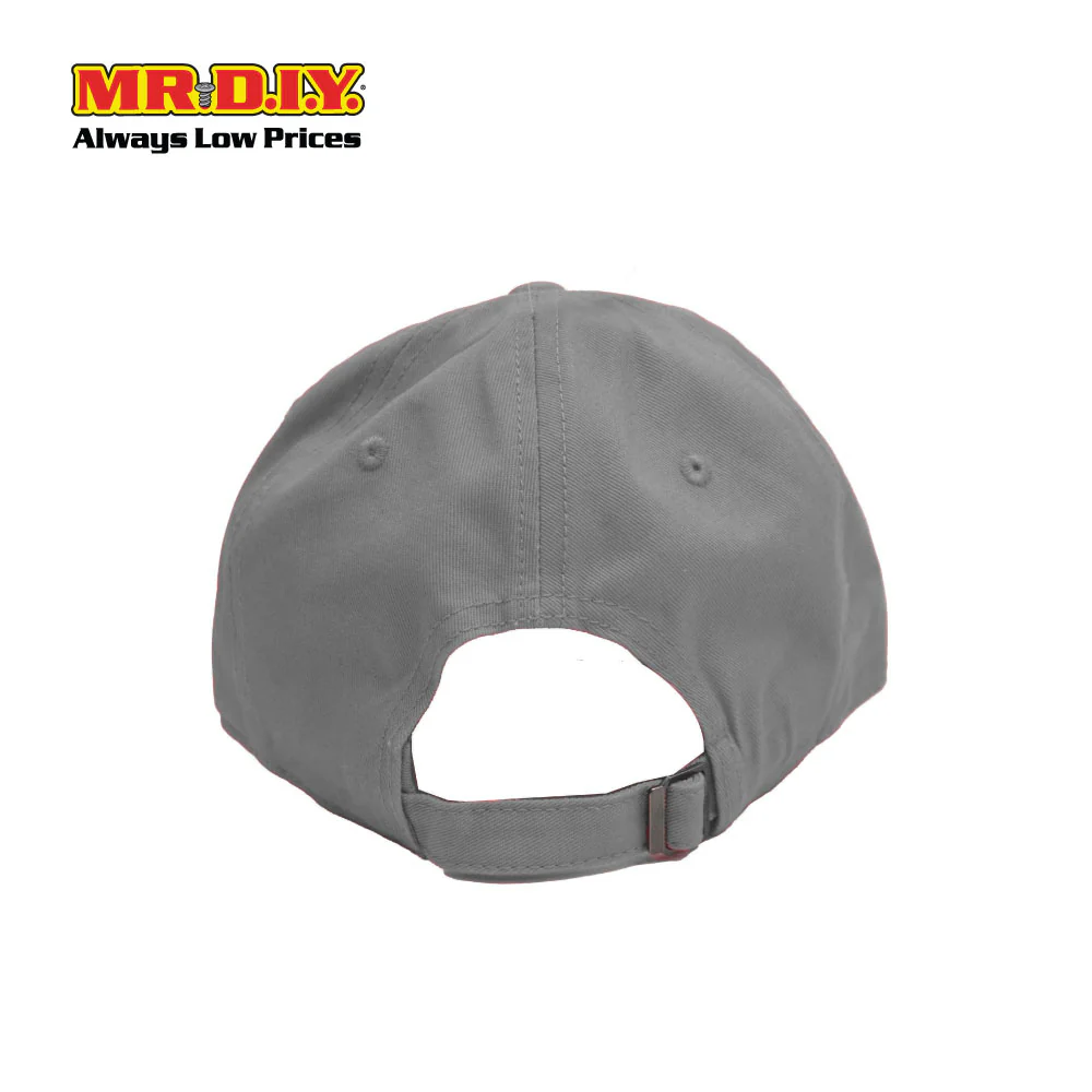 (MR.DIY) Adjustable Cotton Snapback Cap - GREY - Color Series - Image 4