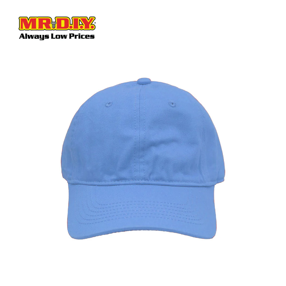 (MR.DIY) Adjustable Cotton Snapback Cap - LIGHT BLUE - Color Series - Image 3