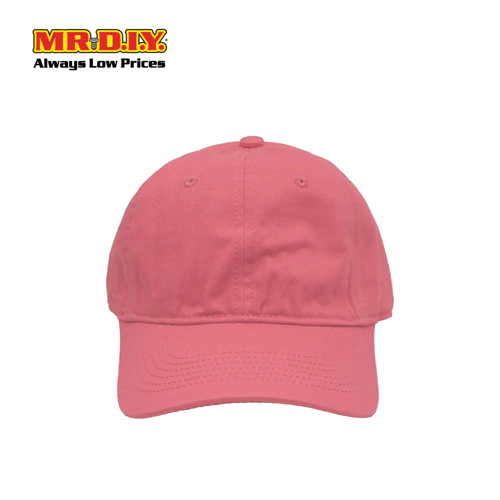 (MR.DIY) Adjustable Cotton Snapback Cap - LIGHT PINK - Color Series - Image 4