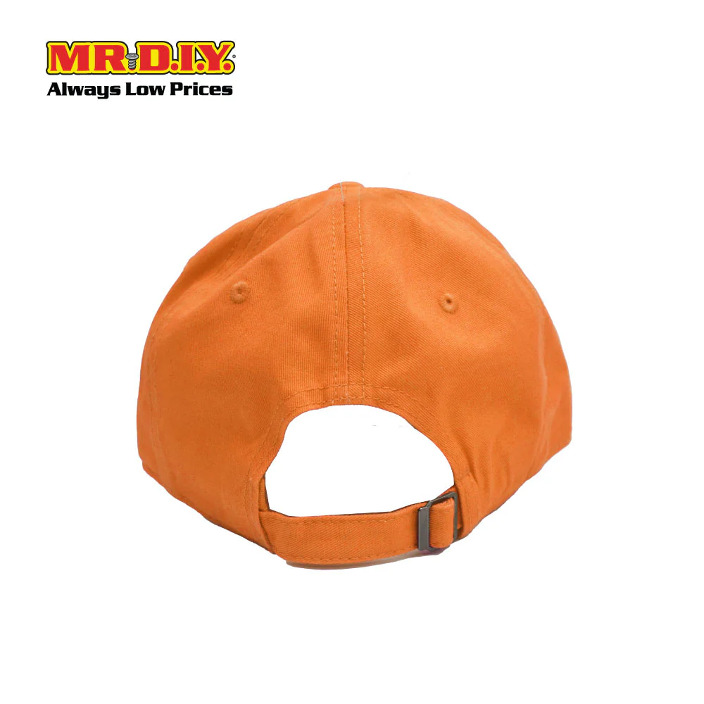 (MR.DIY) Adjustable Cotton Snapback Cap - ORANGE - Color Series - Image 3