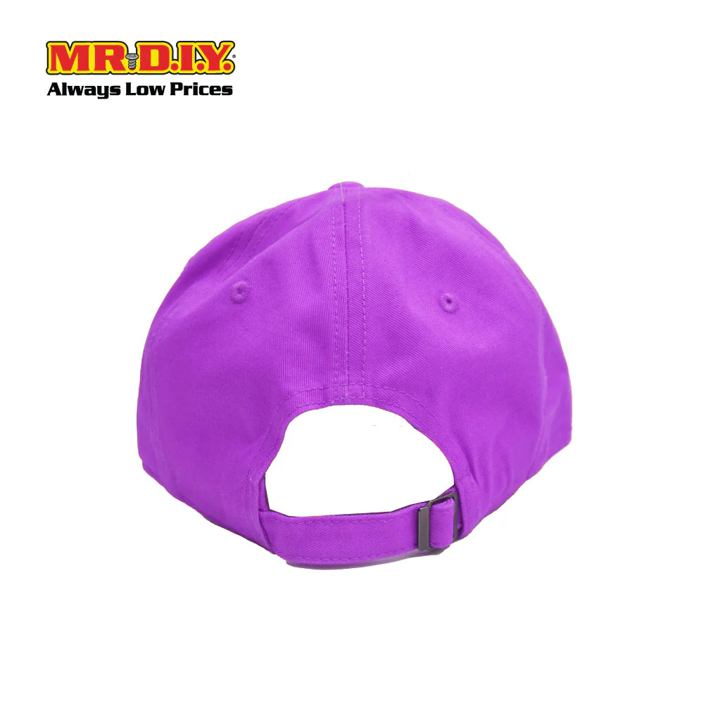 (MR.DIY) Adjustable Cotton Snapback Cap - PURPLE - Color Series - Image 3