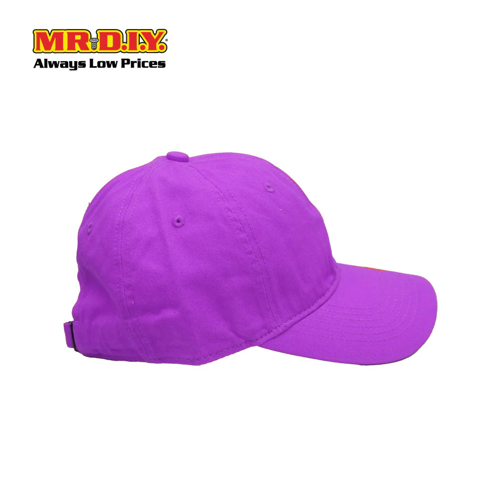 (MR.DIY) Adjustable Cotton Snapback Cap - PURPLE - Color Series - Image 4