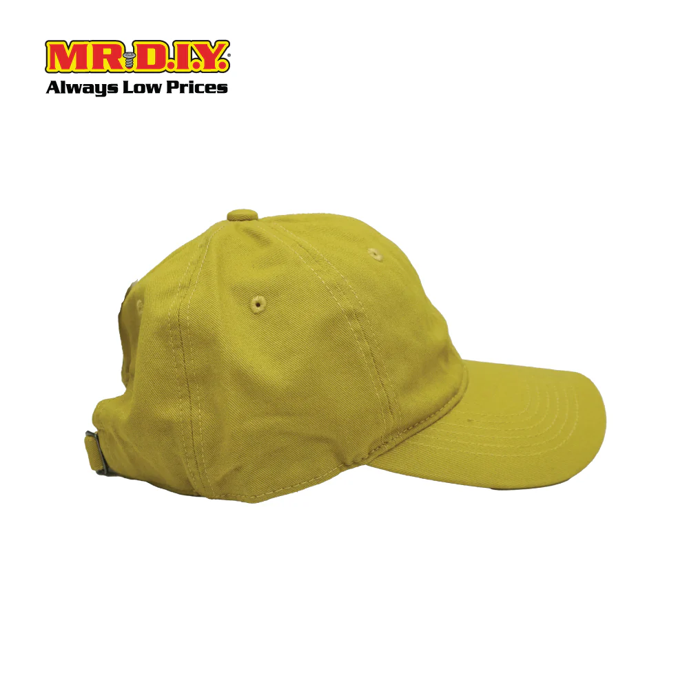 (MR.DIY) Adjustable Cotton Snapback Cap - YELLOW - Color Series - Image 4