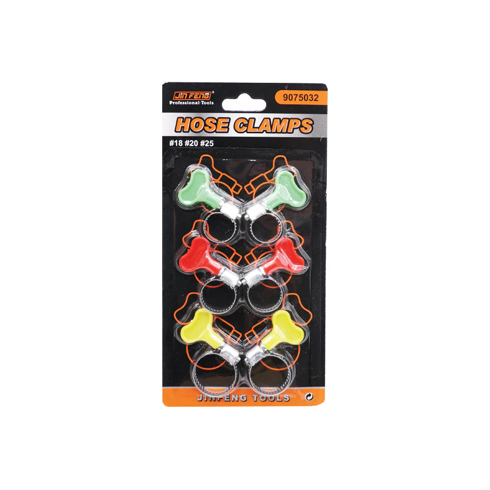 (MR.DIY)  Adjustable Screw Multi-size Hose Clamp (6pcs) - Image 3