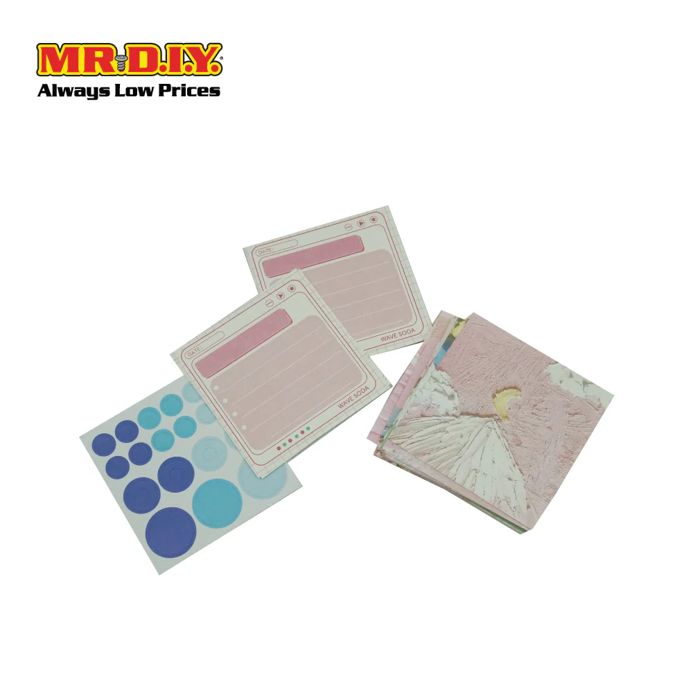 (MR.DIY) Aesthetic Notepad Set - Image 4