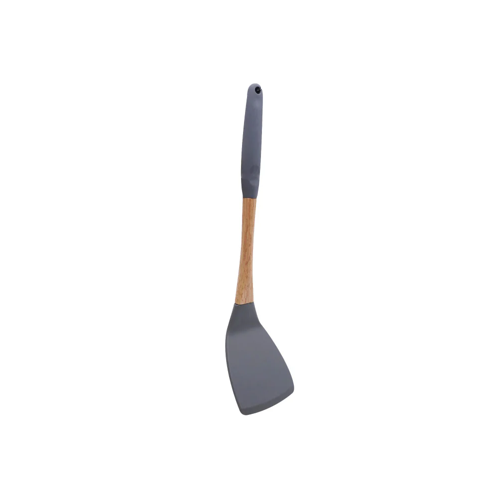 (MR.DIY) AIDAOU Non-Stick Silicone Handle Turner Shovel Spatula B-3304 - Image 2