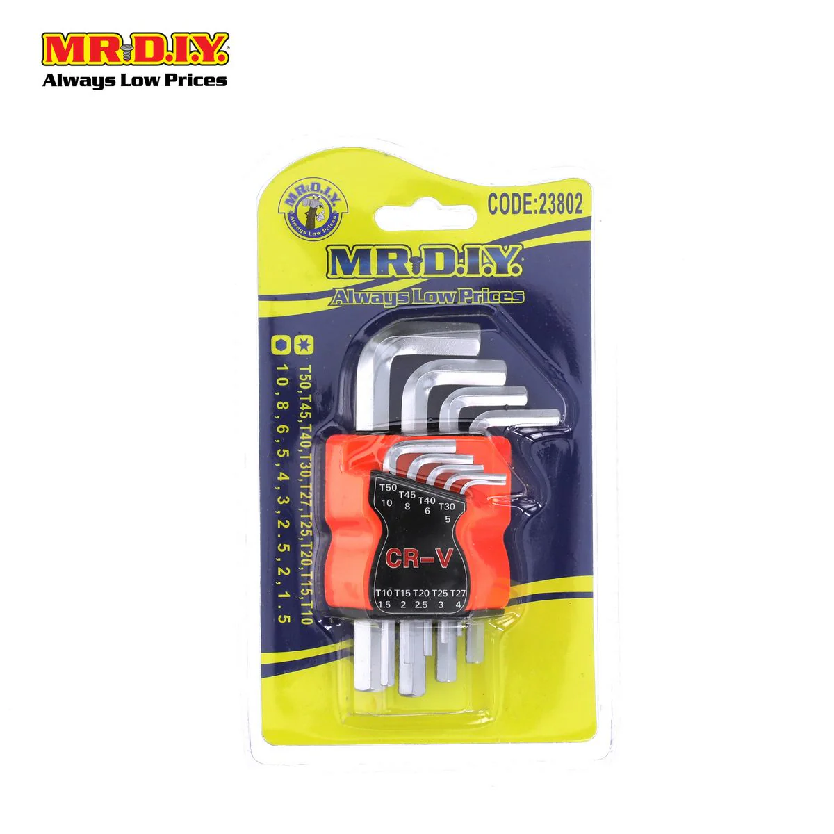 (MR.DIY) Allen Key Set (10 pcs) - Image 2