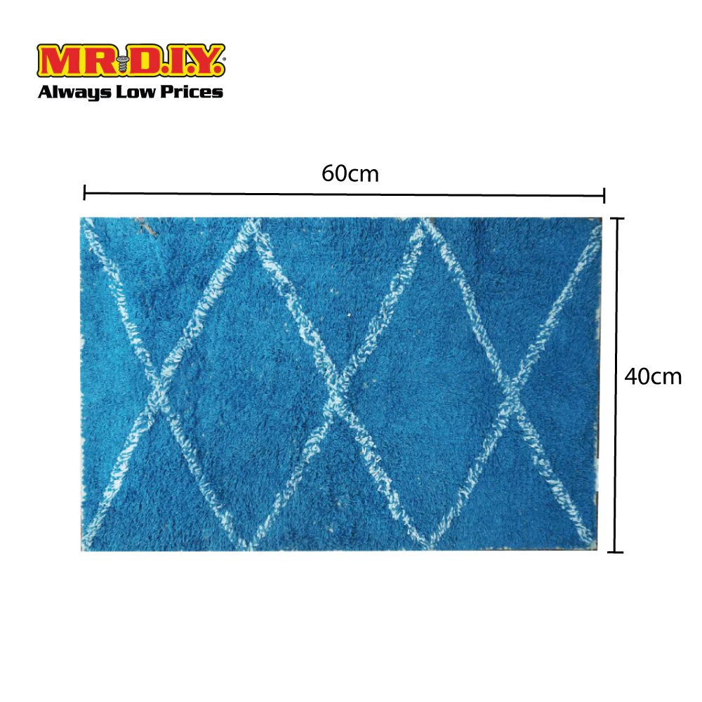 (MR.DIY) Anti-Slip Cotton Tufted Rug Floor Mat (40cmx 60cm) - Image 2