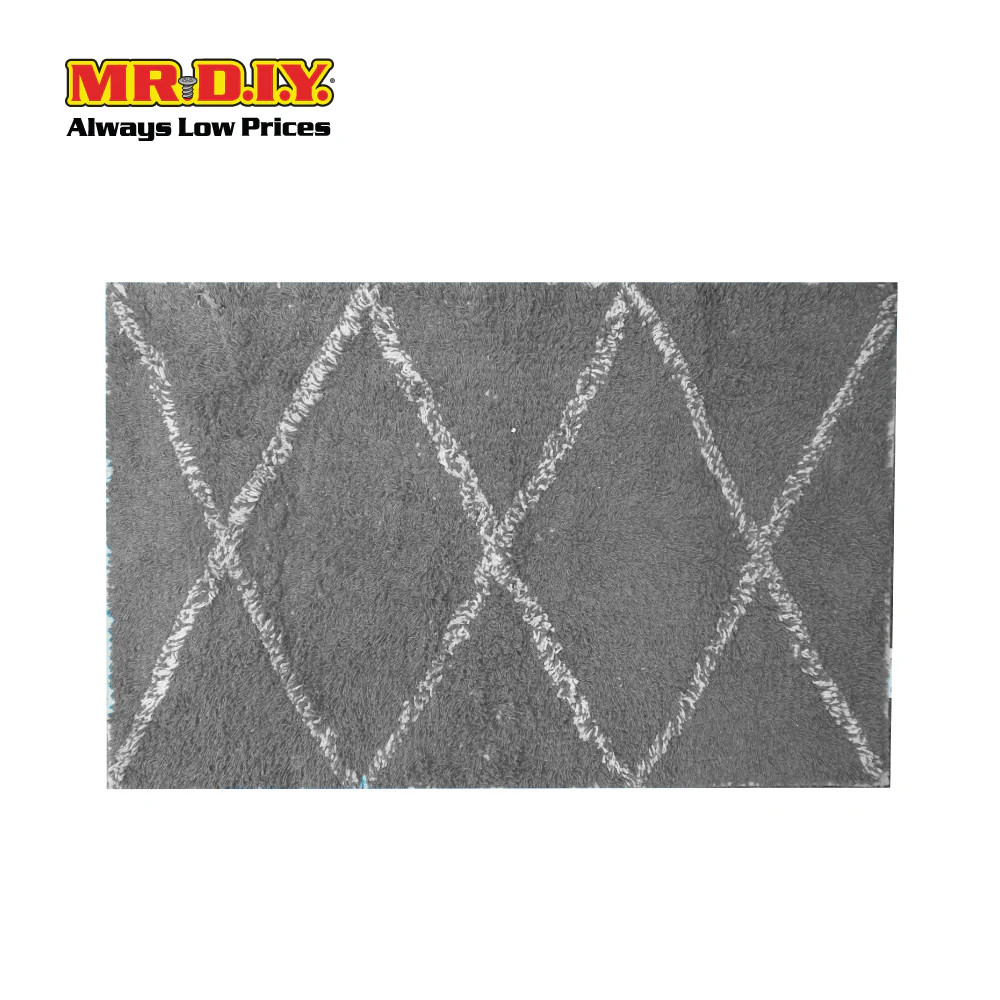 (MR.DIY) Anti-Slip Cotton Tufted Rug Floor Mat (40cmx 60cm) - Image 4