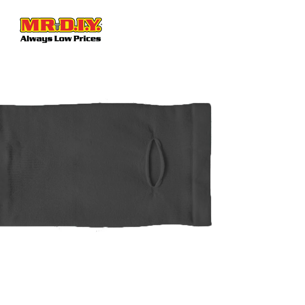 (MR. DIY) Arm Sleeve Handsocks Fingerless - BLACK - Color Series - Image 3