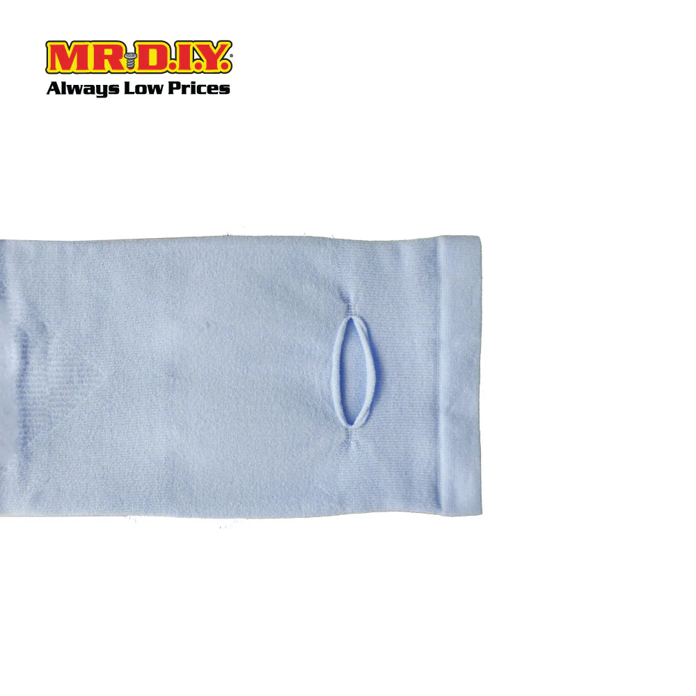 (MR. DIY) Arm Sleeve Handsocks Fingerless - LIGHT BLUE - Color Series - Image 3