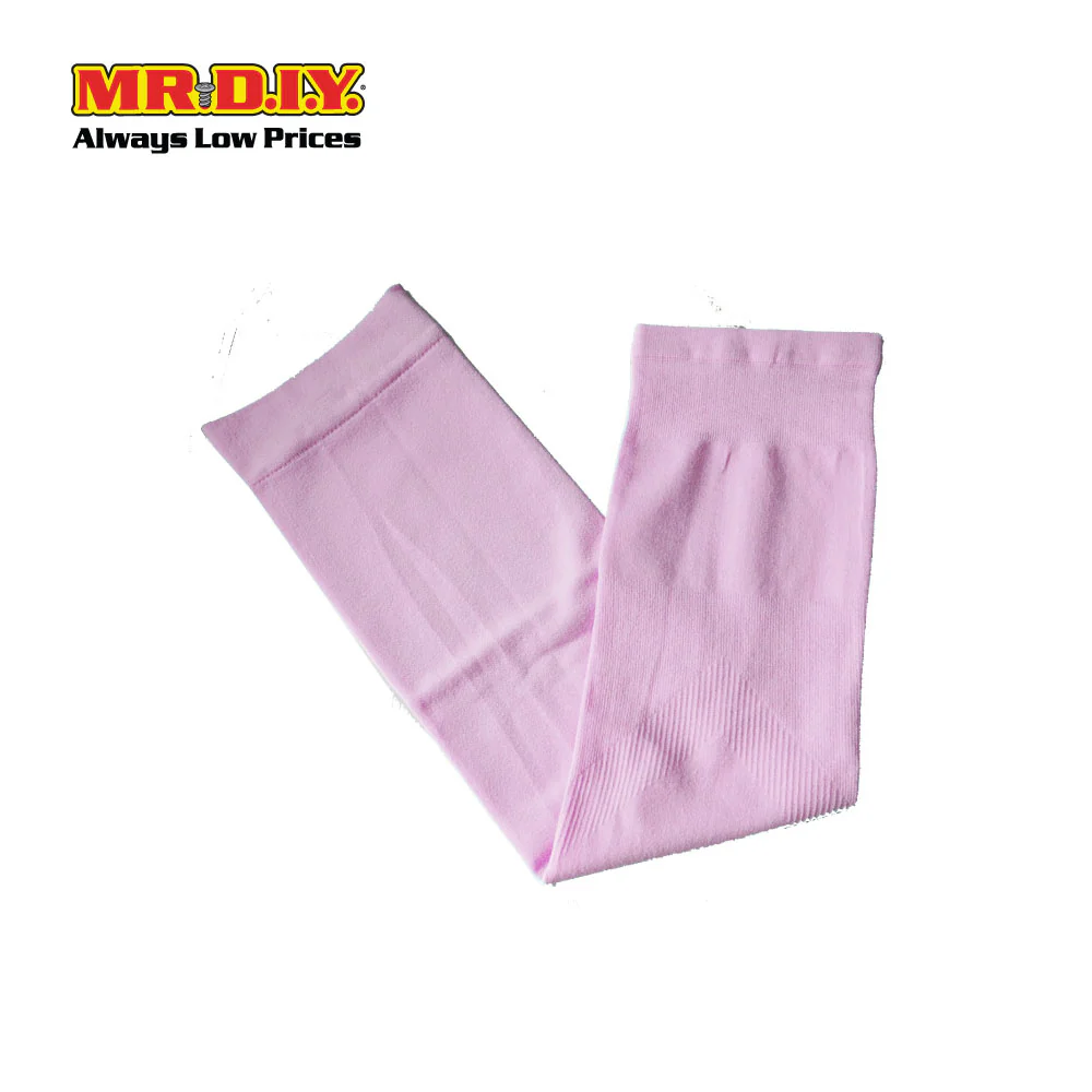 (MR. DIY) Arm Sleeve Handsocks Fingerless - LIGHT PINK - Color Series - Image 3