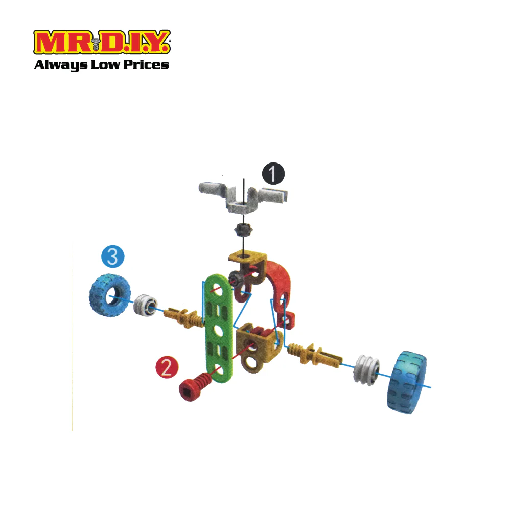 (MR.DIY) Assemble Blocks Vehicle - Image 3