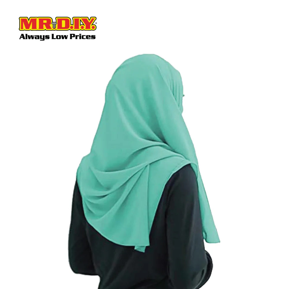 (MR. DIY) Basic Chiffon Scarf (45inch) - Green - Color Series - Image 2