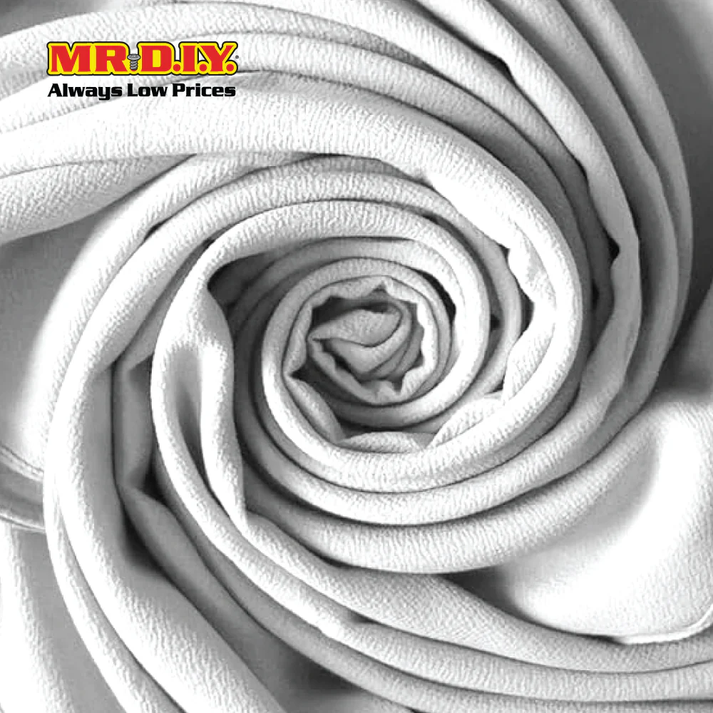 (MR. DIY) Basic Chiffon Scarf (45inch)' - Off White - Color Series - Image 3