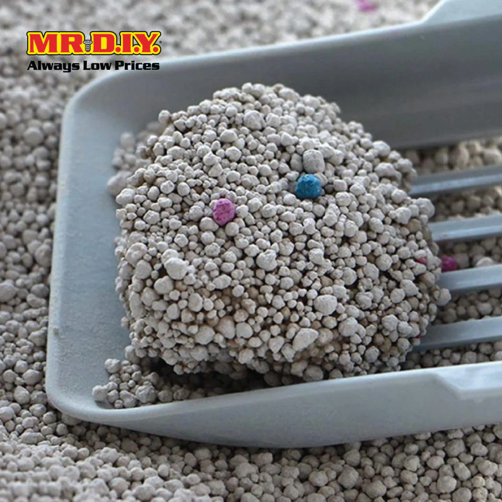 (MR.DIY) Bentonite Anti-Bacterial Ordor-Control Absorbent Super Clumping Cat Litter  - Lavender (8L) - Image 5