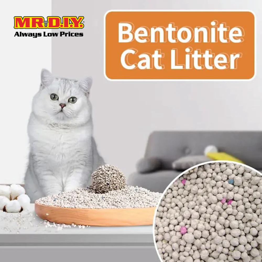 (MR.DIY) Bentonite Anti-Bacterial Ordor-Control Absorbent Super Clumping Cat Litter - Lemon (10L) - Image 4