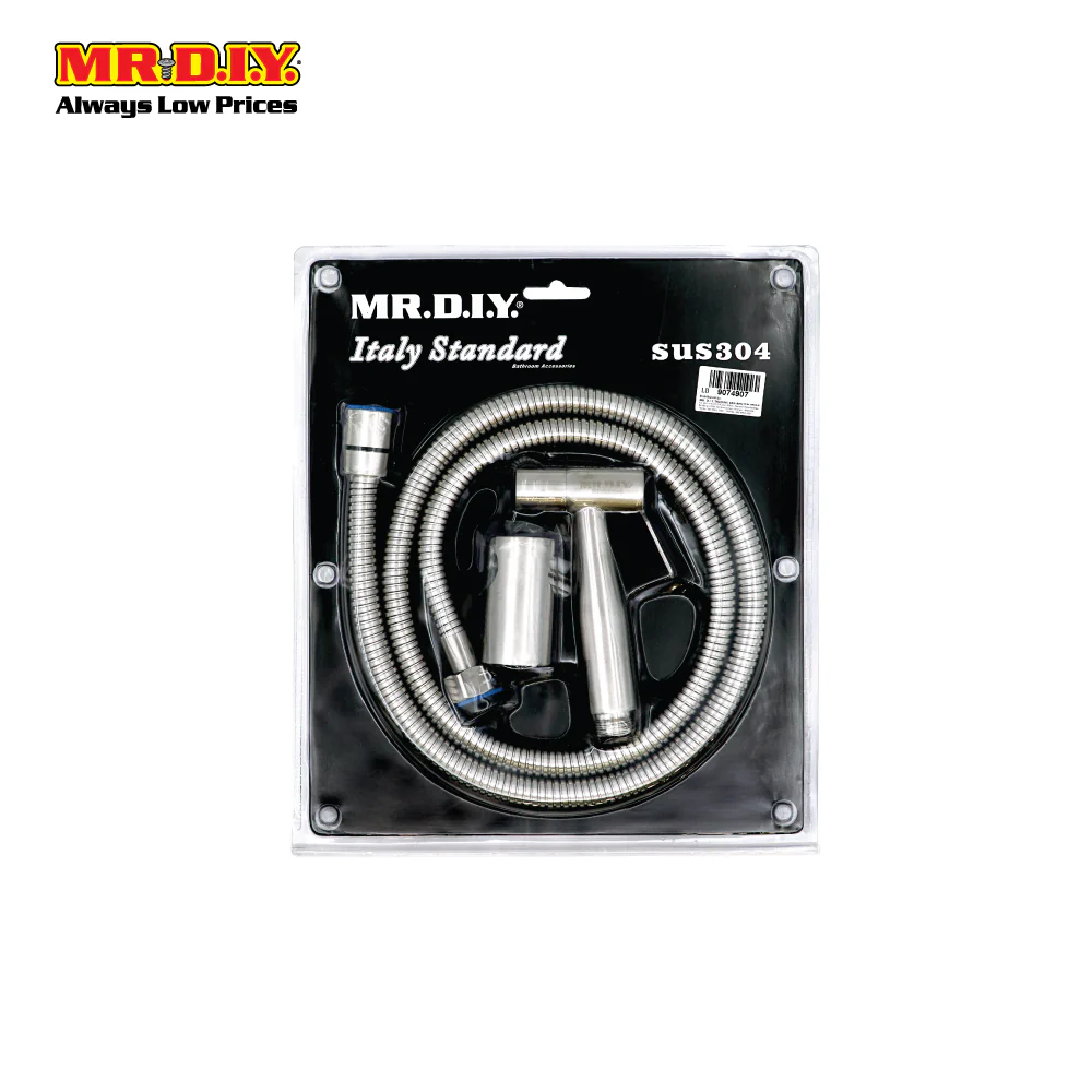 (MR.DIY) Bidet Set 304 Steel Nuts SH-001 (1.2m) - Image 2
