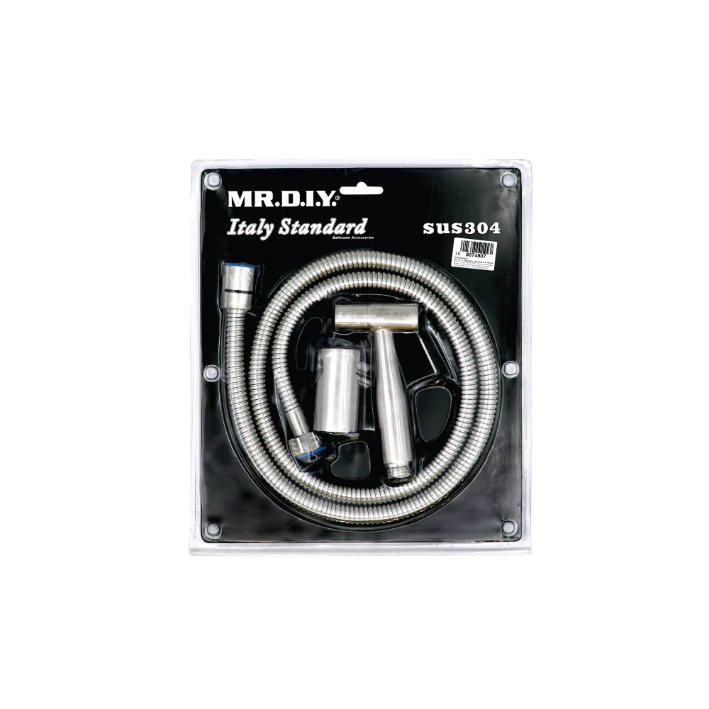 (MR.DIY) Bidet Set 304 Steel Nuts SH-001 (1.2m) - Image 7