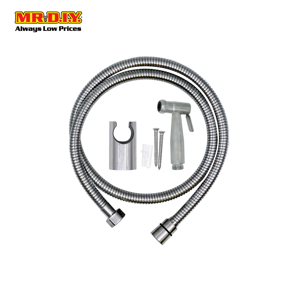 (MR.DIY) Bidet Set Brass Nuts SH-002 (1.2m) - Image 2