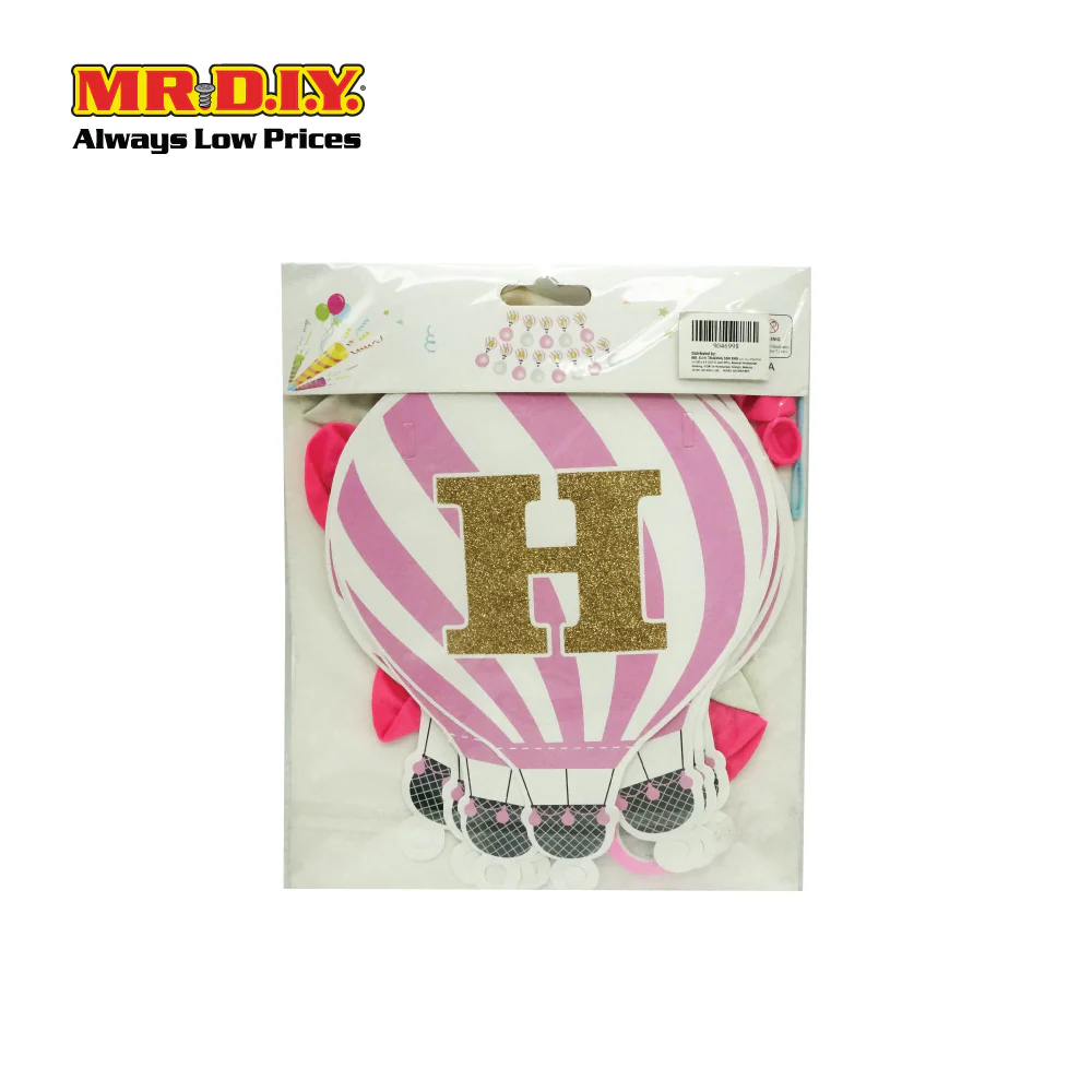 (MR.DIY) Birthday Party Flag With Balloon - Image 6