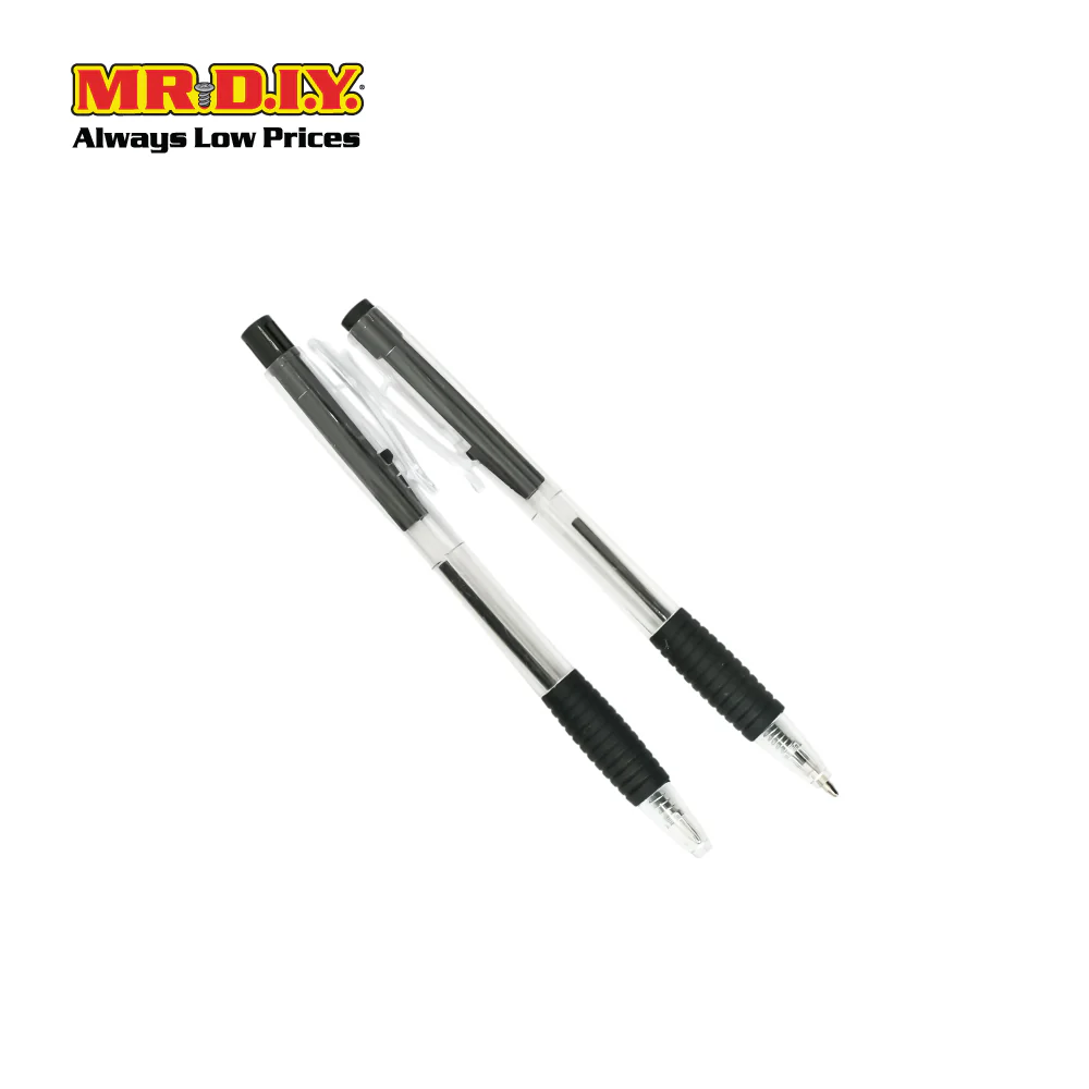 (MR.DIY) Black Ballpoint Pen (1.0 mm) (40 pcs) - Image 3